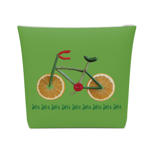 Cosmetic Bag - Veggie Bike  (green)