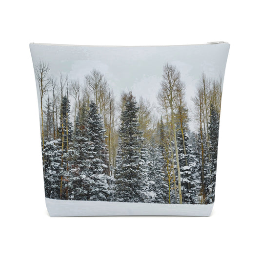 Cosmetic Bag - Forest Winterscape