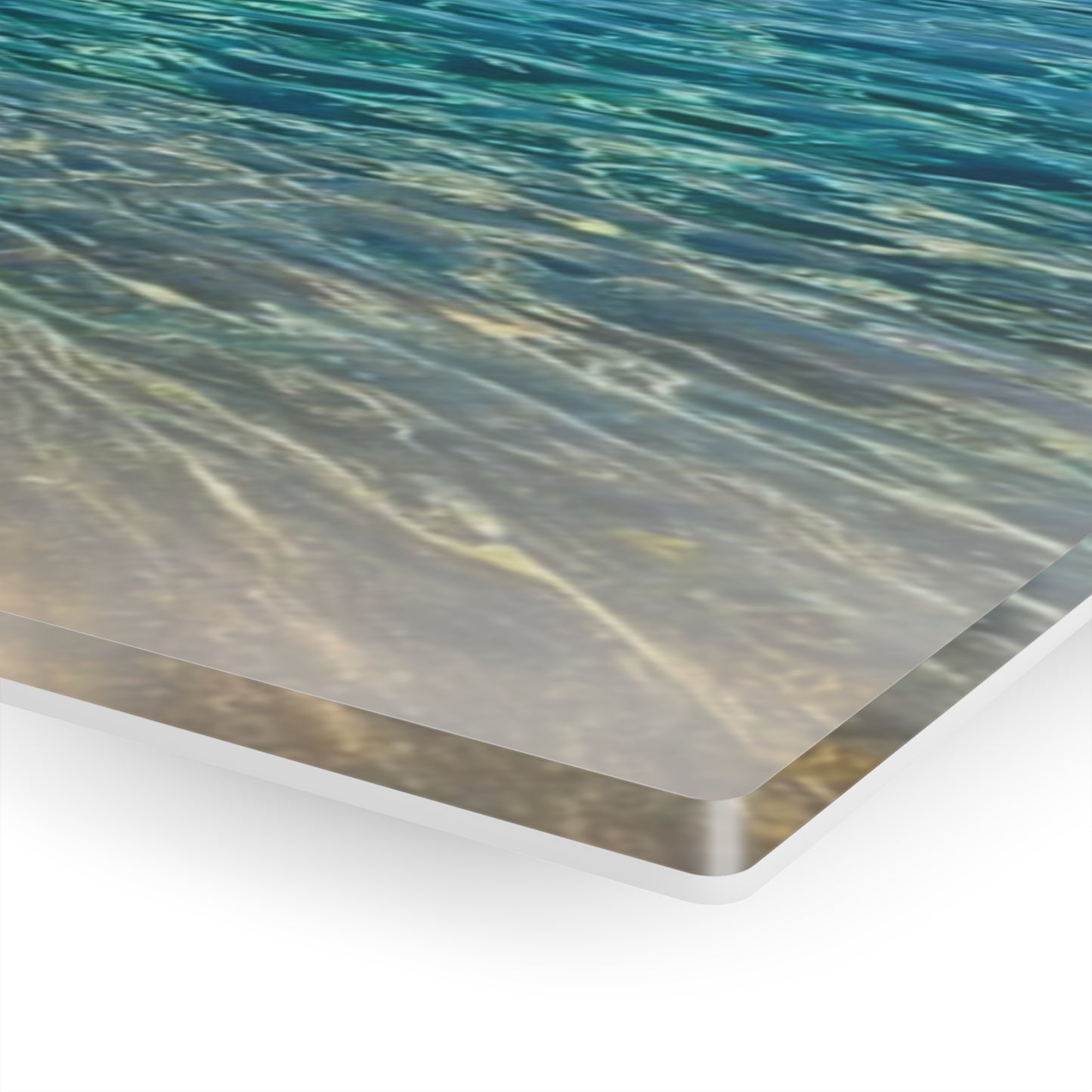 Acrylic Art - Ocean around the island of Maui