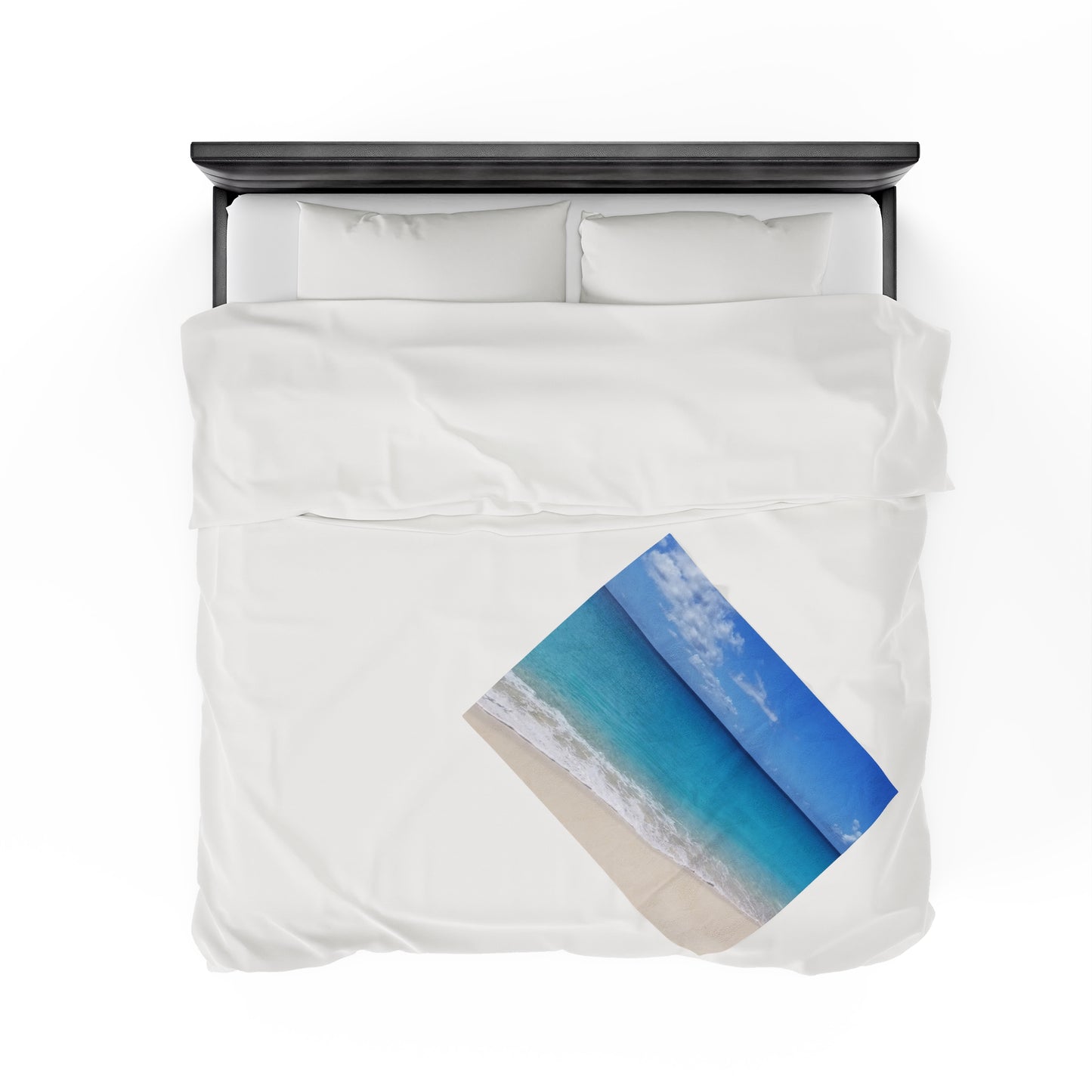 Blanket Velveteen Plush - Mullet Bay (St. Maarten)