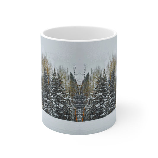 Coffee Mug - Forest Winterscape