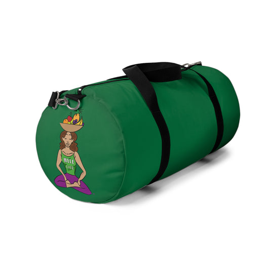 Duffel Bag - Yoga Lady 1 (green)