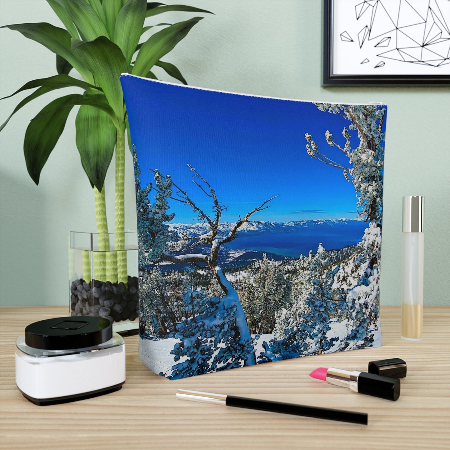 Cosmetic Bag - Tahoe in Winter