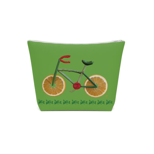 Cosmetic Bag - Veggie Bike  (green)