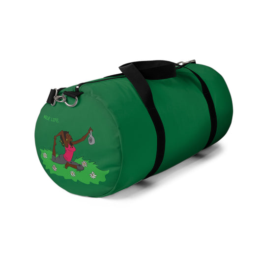 Duffel Bag - Yoga Lady 2 (green)