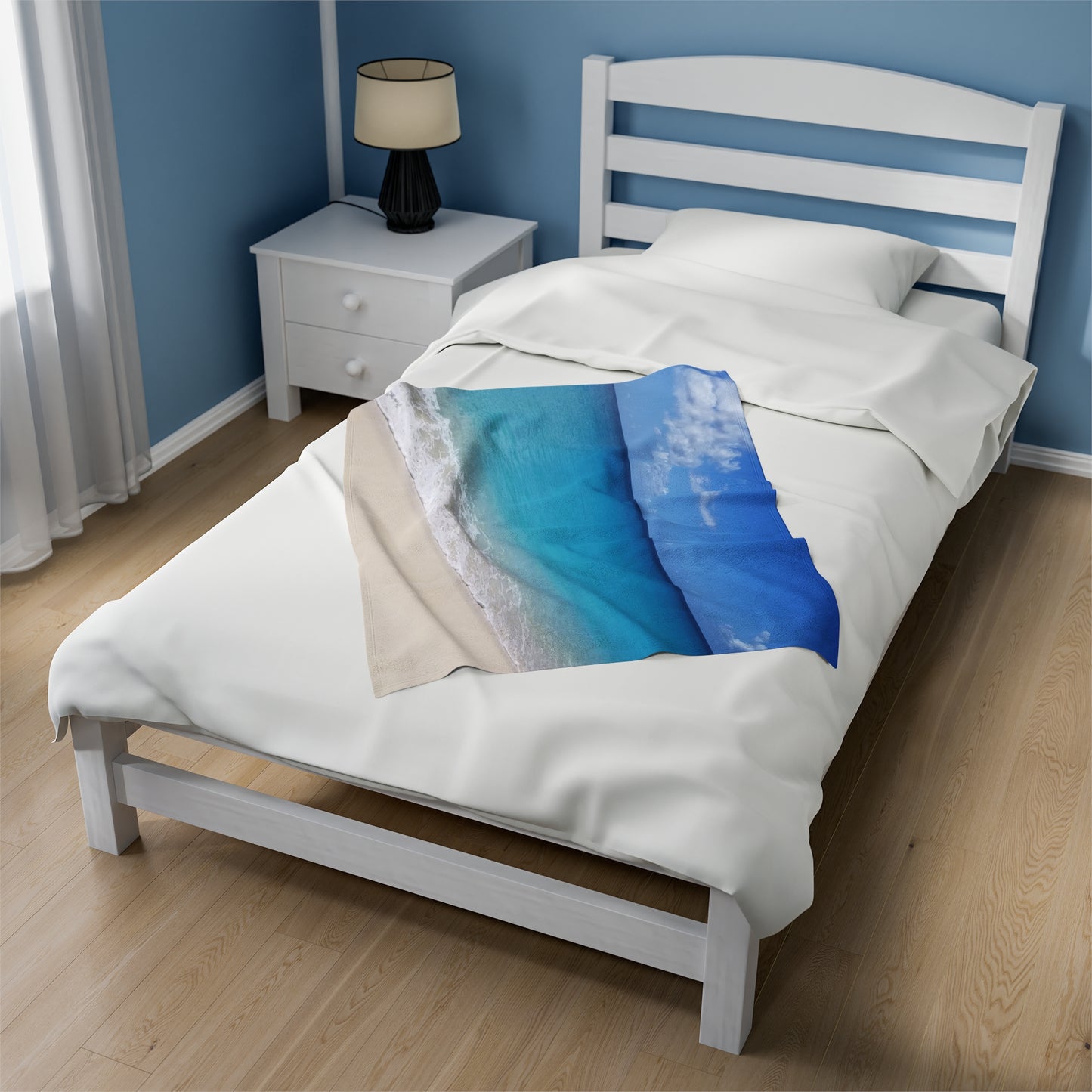 Blanket Velveteen Plush - Mullet Bay (St. Maarten)