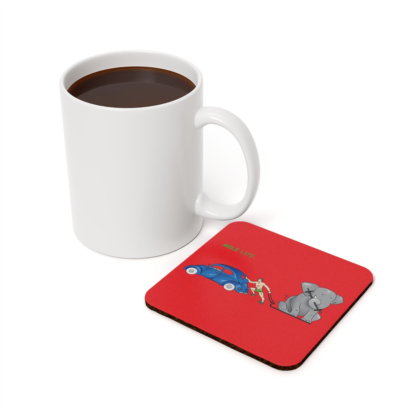 Coaster - Strong White Man  (red)