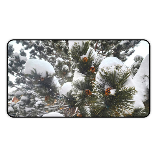 Desk Mat - Pine Cones