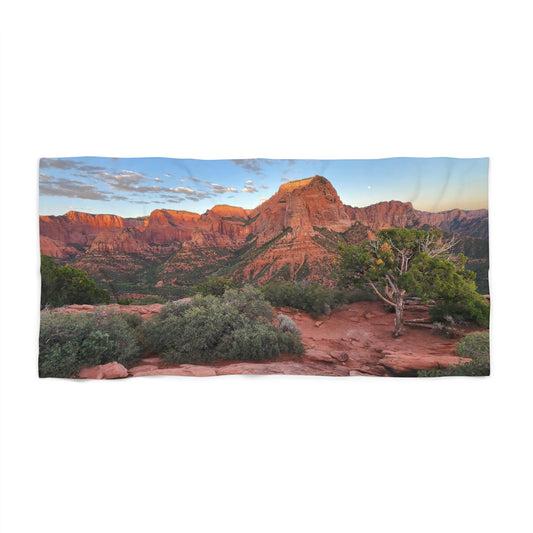 Beach, Bath & Pool Towel - Kolob Canyons at Sunset (Zion)