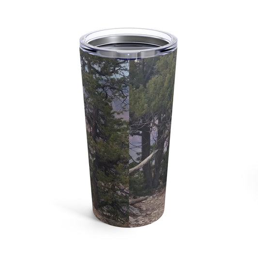 Tumbler 20oz - Elk at rim of Grand Canyon