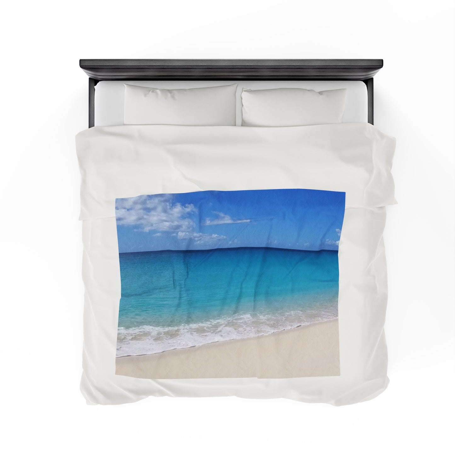 Blanket Velveteen Plush - Mullet Bay (St. Maarten)