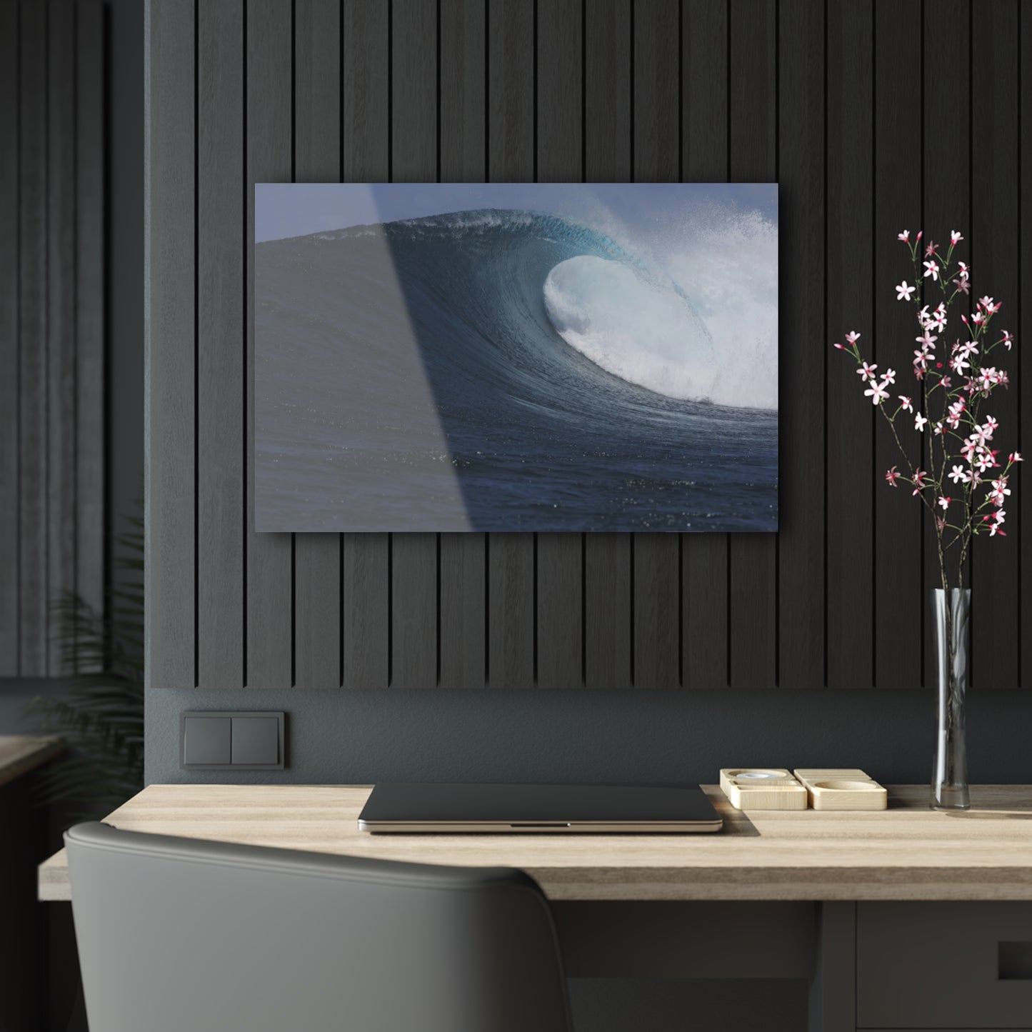 Acrylic Art - Wave (right)