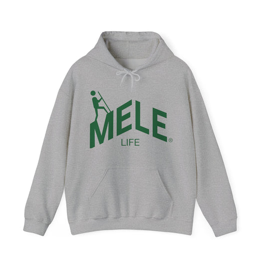 Hooded Sweatshirt (unisex) - MELE LIFE (green)