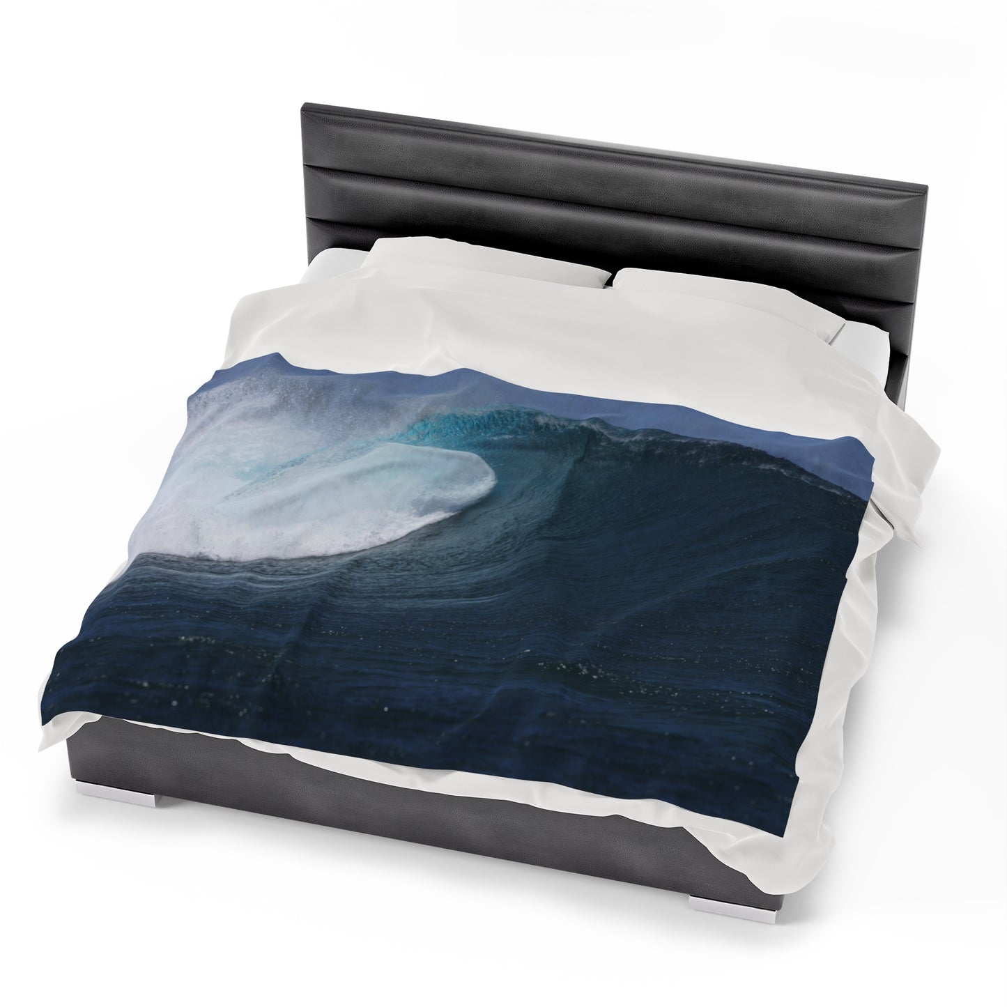Blanket Velveteen Plush - Wave
