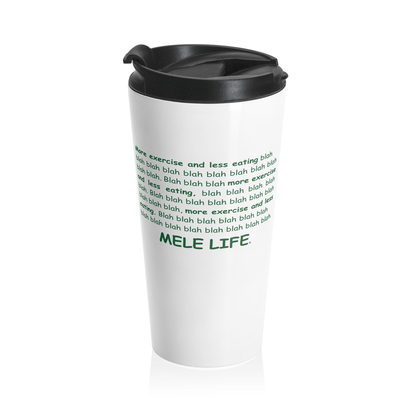 Travel Mug - yoga lady 2