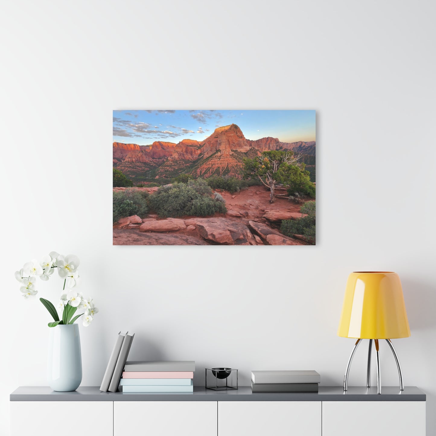 Acrylic Wall Print - Kolob Canyons at Sunset (Zion National Park)
