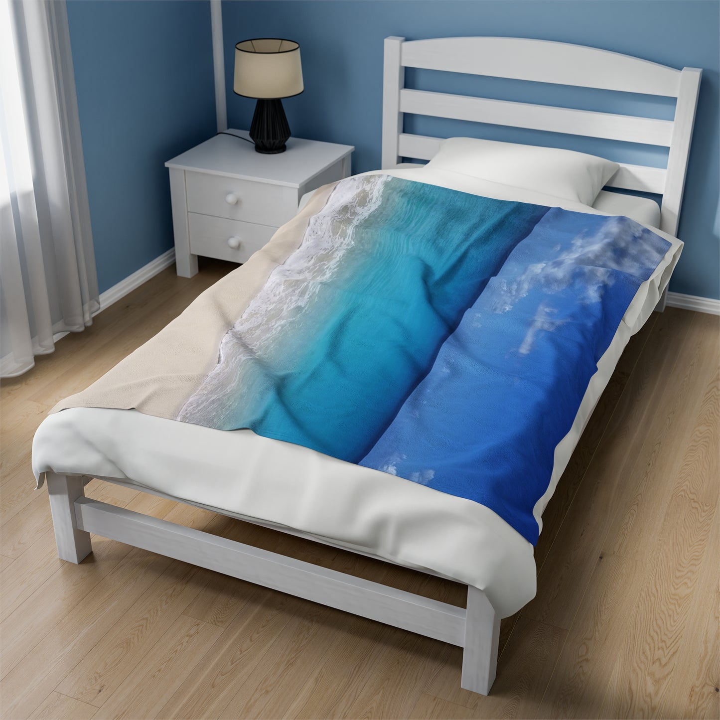 Blanket Velveteen Plush - Mullet Bay (St. Maarten)