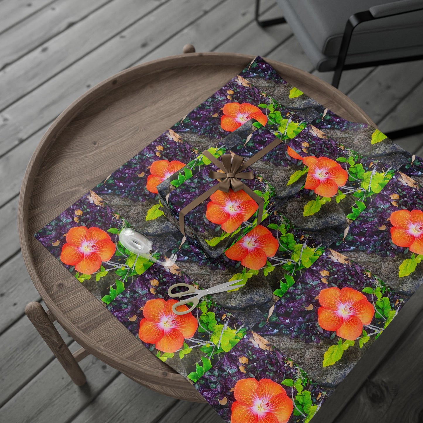 Wrapping Paper - Hawaiian Hibiscus Flower