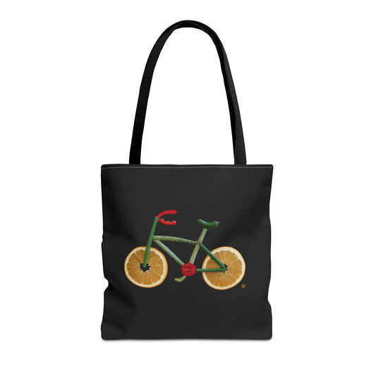 Tote Bag - Veggie Bike (black)