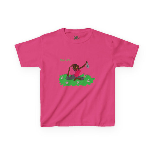 Kids Tee - Yoga Lady 2