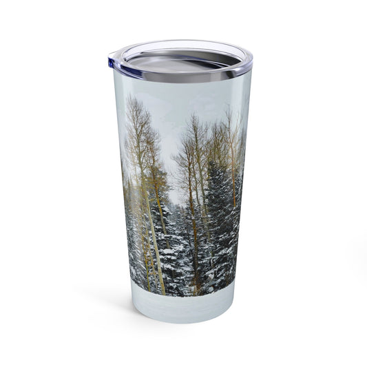 Tumbler (20oz) - Forest Winterscape