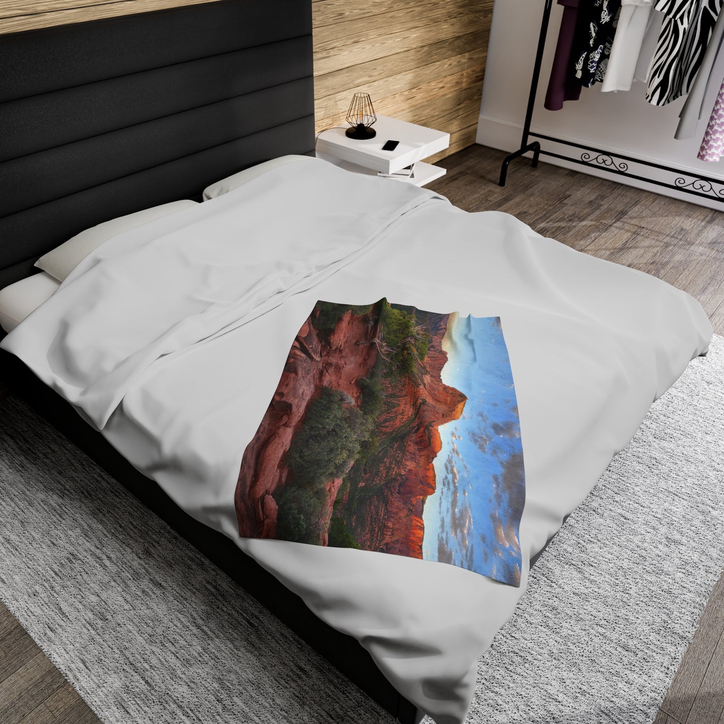 Blanket Velveteen Plush - Kolob Canyons in Zion National Park
