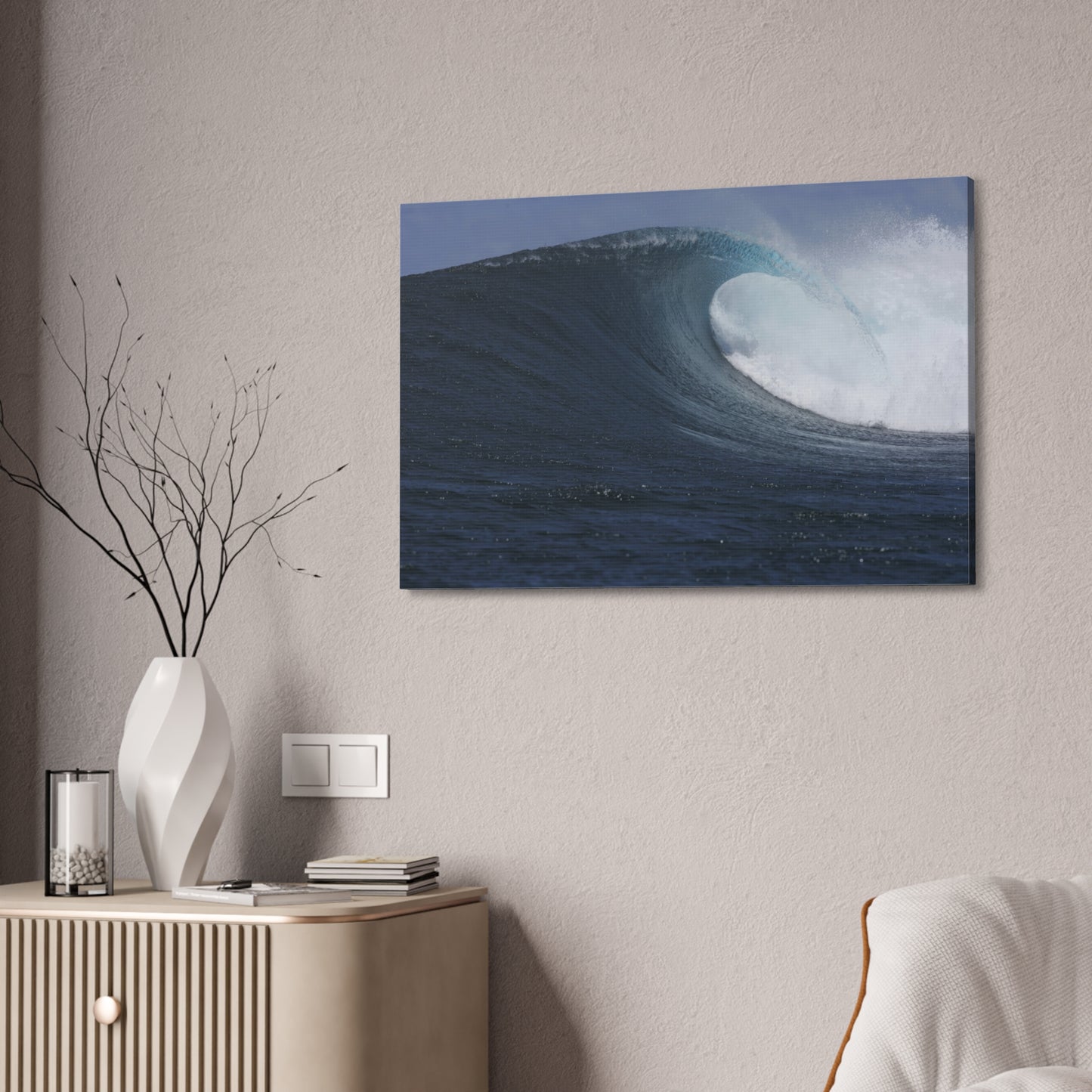 Canvas Wall Art - Wave (right)