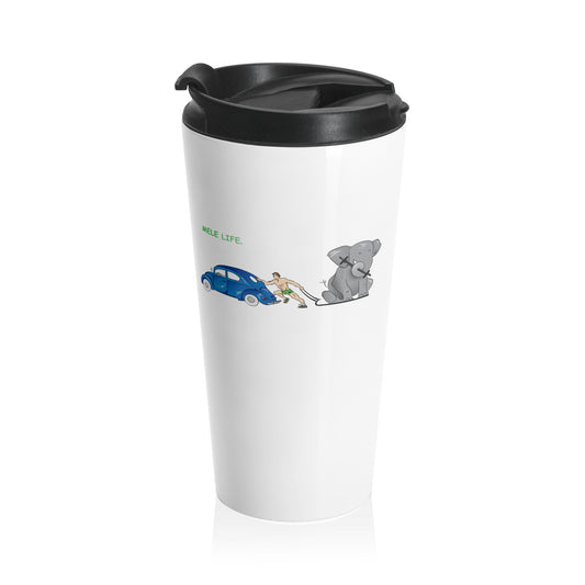 Travel Mug (15oz) - Strong White Man (white)