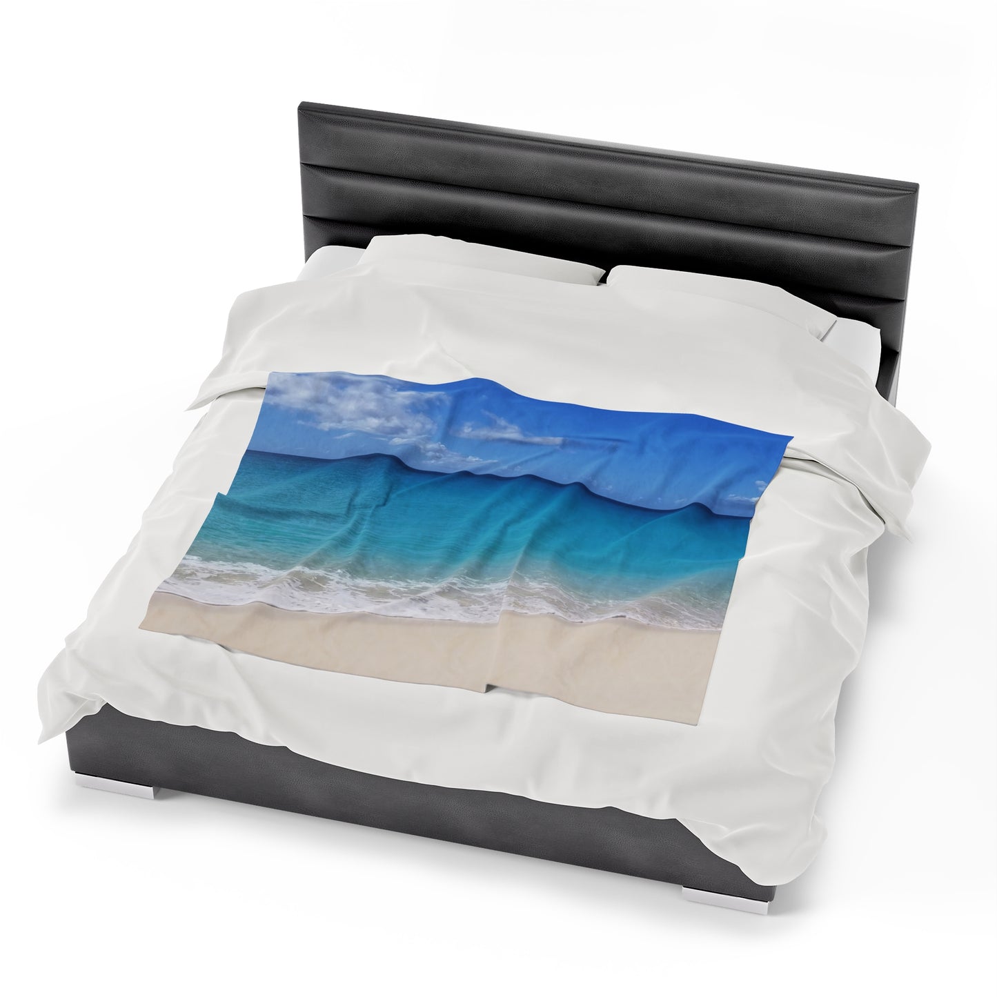 Blanket Velveteen Plush - Mullet Bay (St. Maarten)