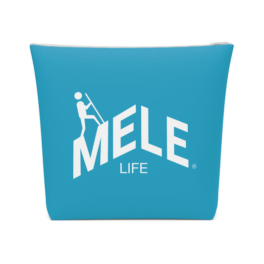 Cosmetic Bag - MELE LIFE logo   (turquoise)