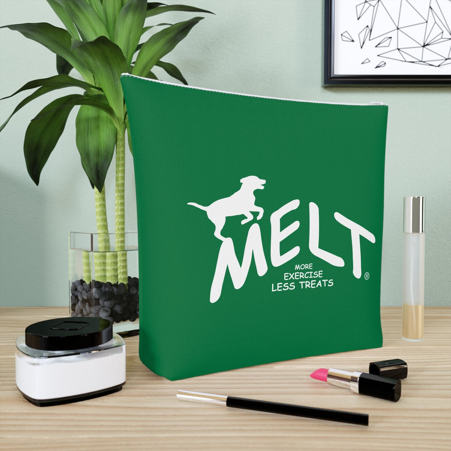 Cosmetic Bag - MELT for dogs  (green)