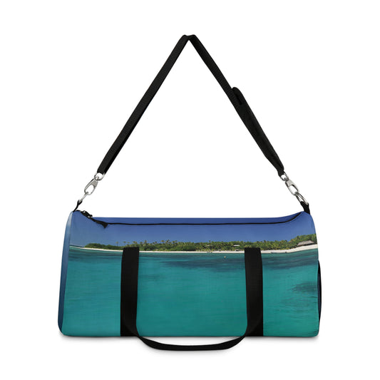 Duffel Bag - Tropical Island with Dolphins