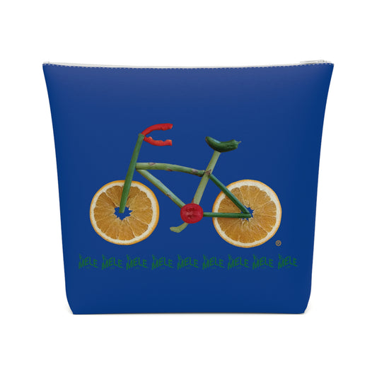 Cosmetic Bag - Veggie Bike  (dark blue)