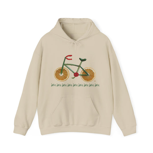 Hooded Sweatshirt (unisex) - Veggie Bike  (color palette A)