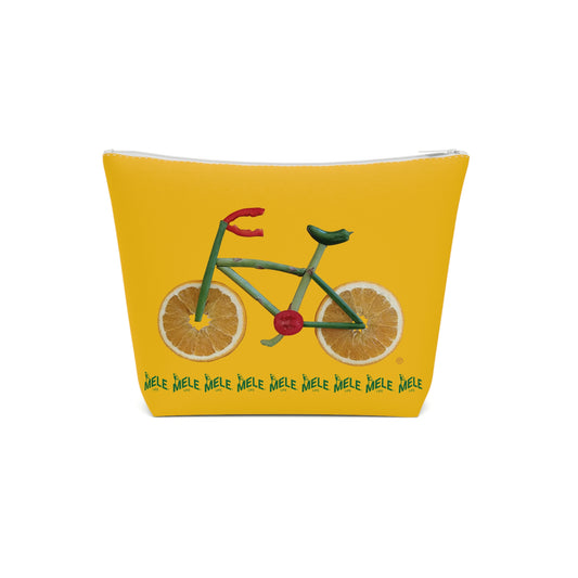 Cosmetic Bag - Veggie Bike  (yellow)