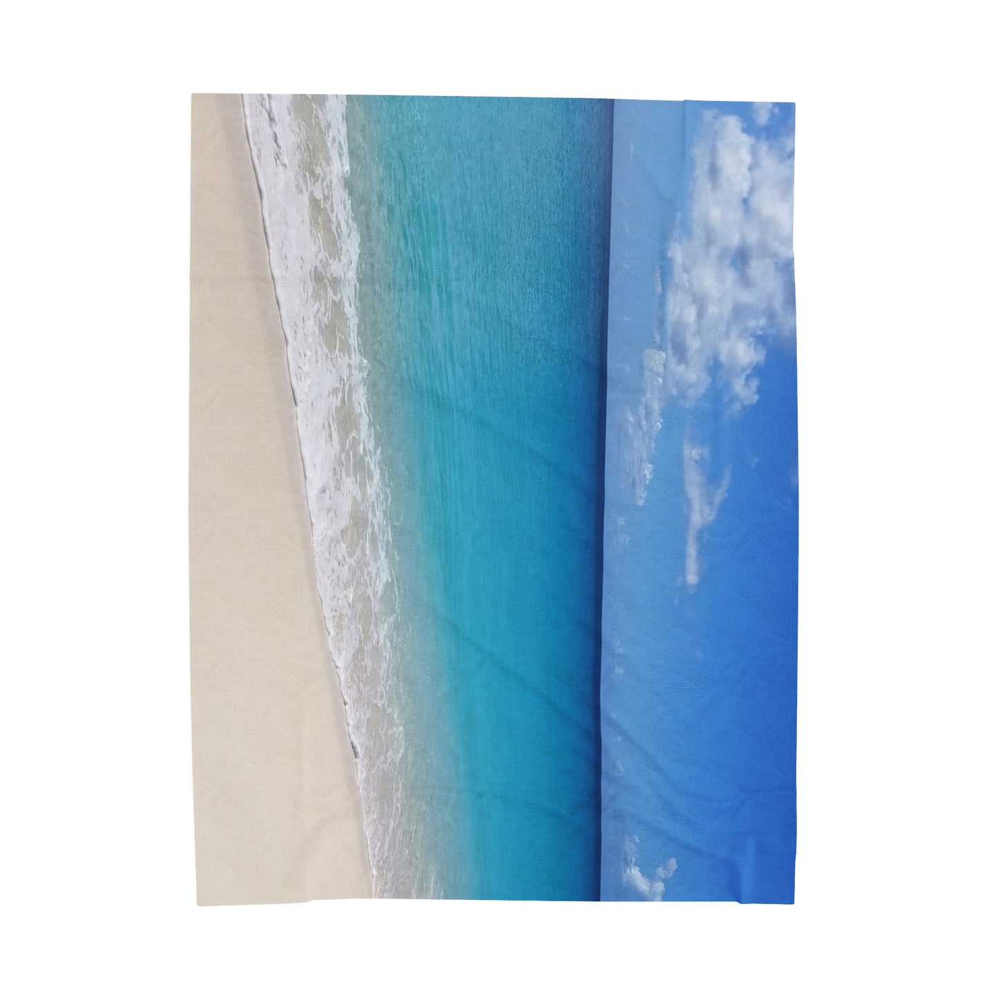 Blanket Velveteen Plush - Mullet Bay (St. Maarten)