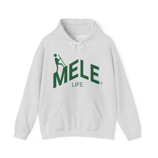 Hooded Sweatshirt (unisex) - MELE LIFE (green)