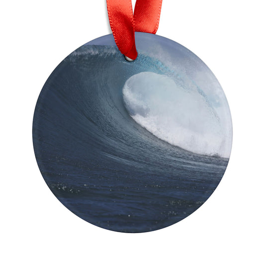 Holiday Acrylic Ornament - Wave