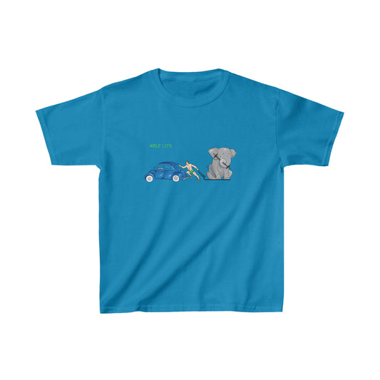 Kids Cotton Tee - Strong White Man