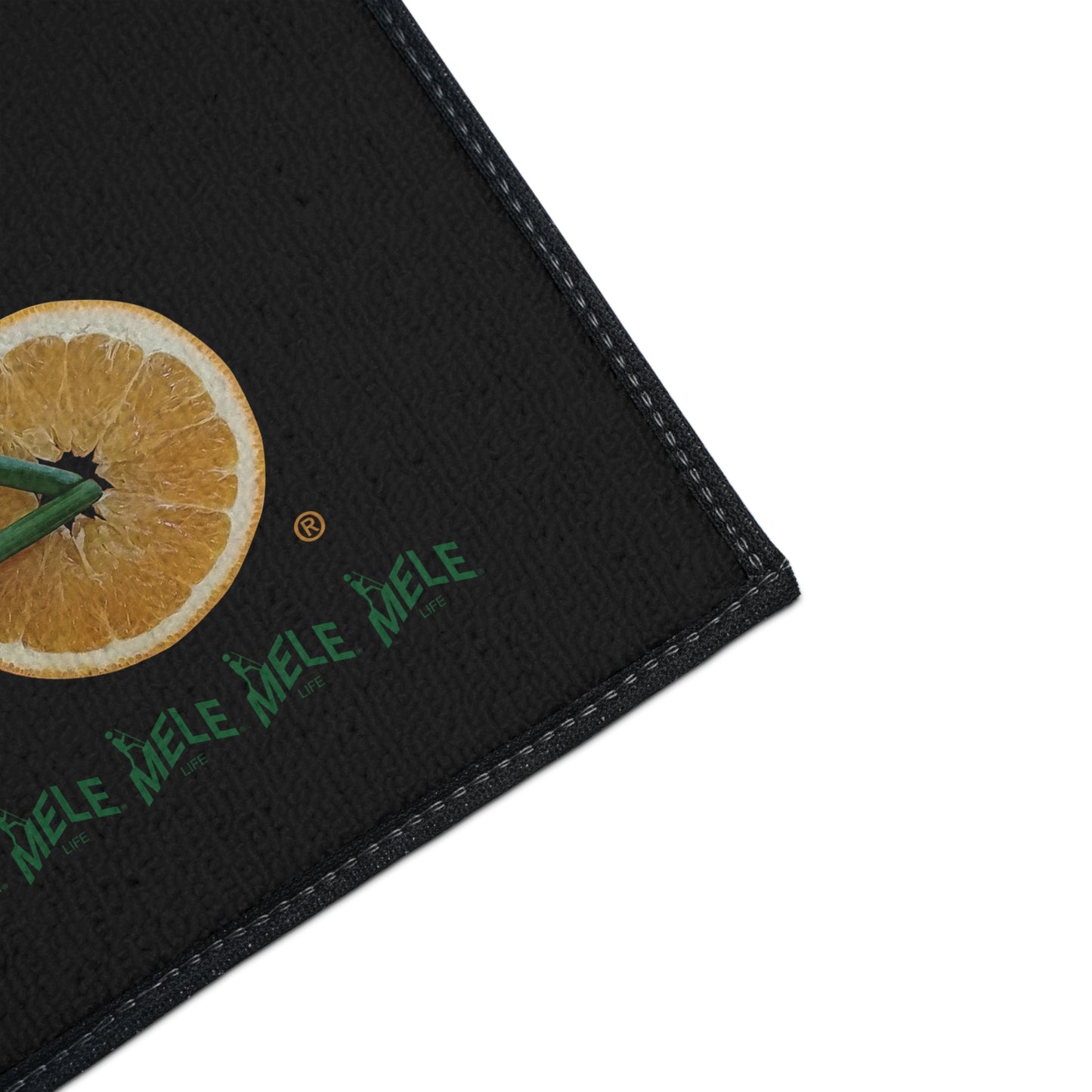 Floor Mat - Veggie Bike (black)