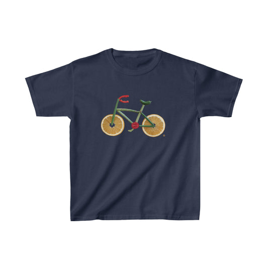 Kids Cotton Tee - Veggie Bike