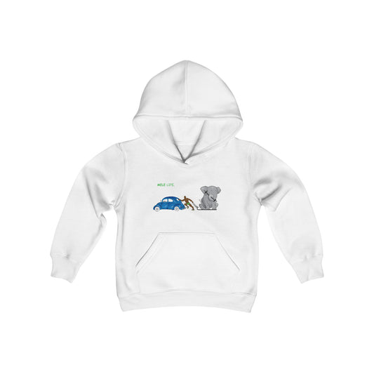 Hooded Sweatshirt (Kids) - Strong Black Man