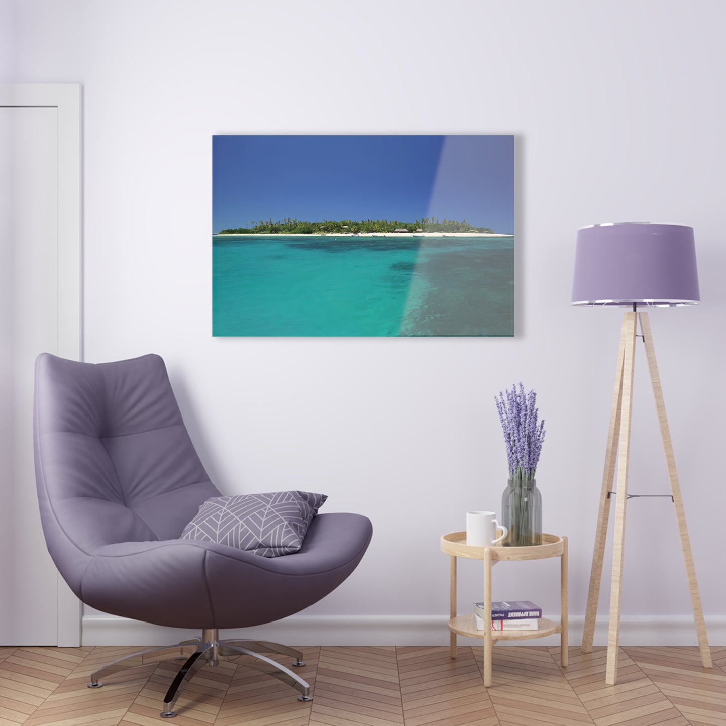 Acrylic Art - Island (Fiji)