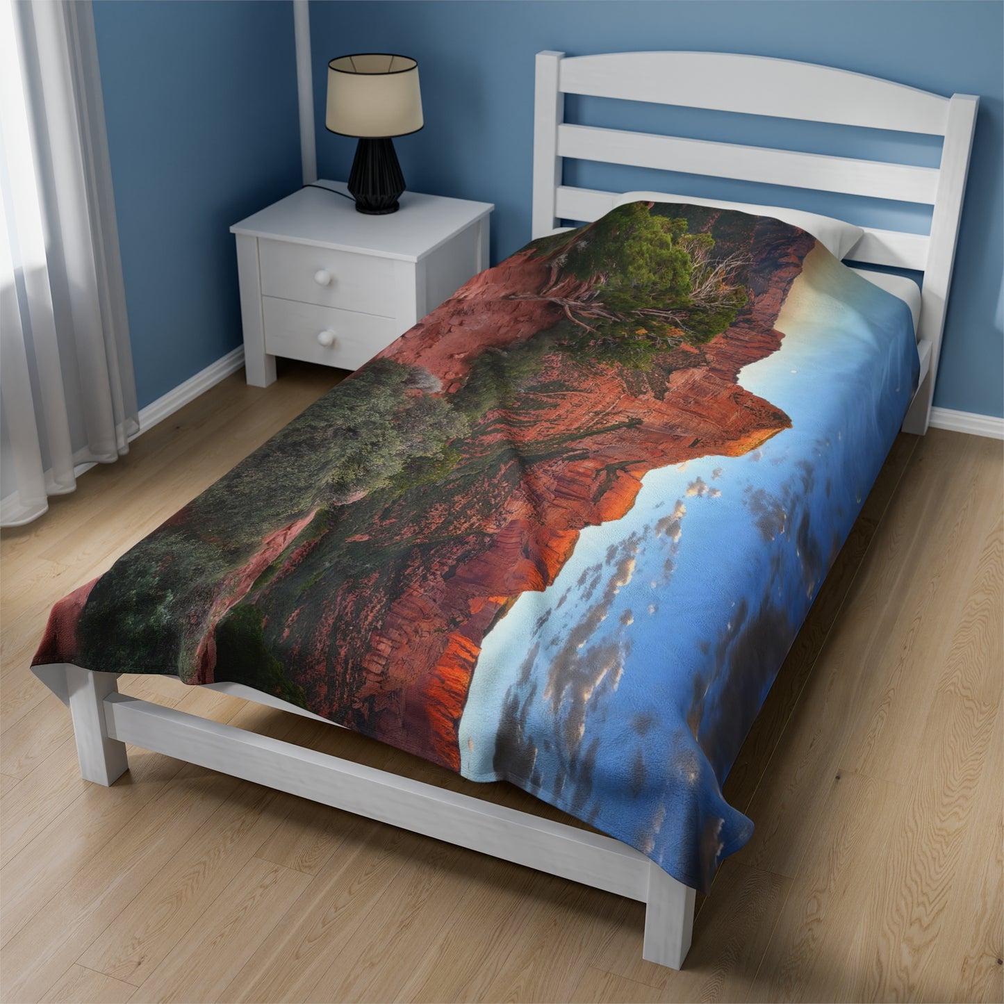Blanket Velveteen Plush - Kolob Canyons in Zion National Park