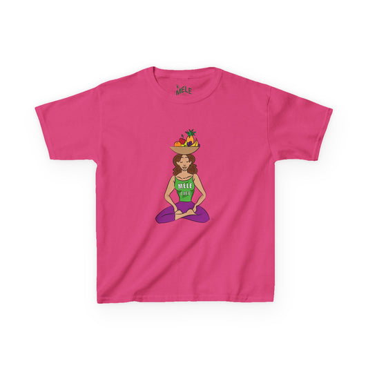 Kids Tee - Yoga Lady 1