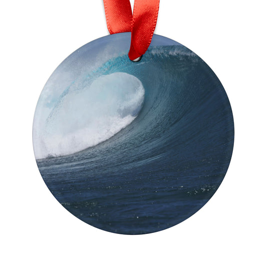 Holiday Acrylic Ornament - Wave