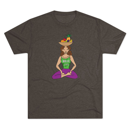 Triblend Tee (unisex) - Yoga Lady1