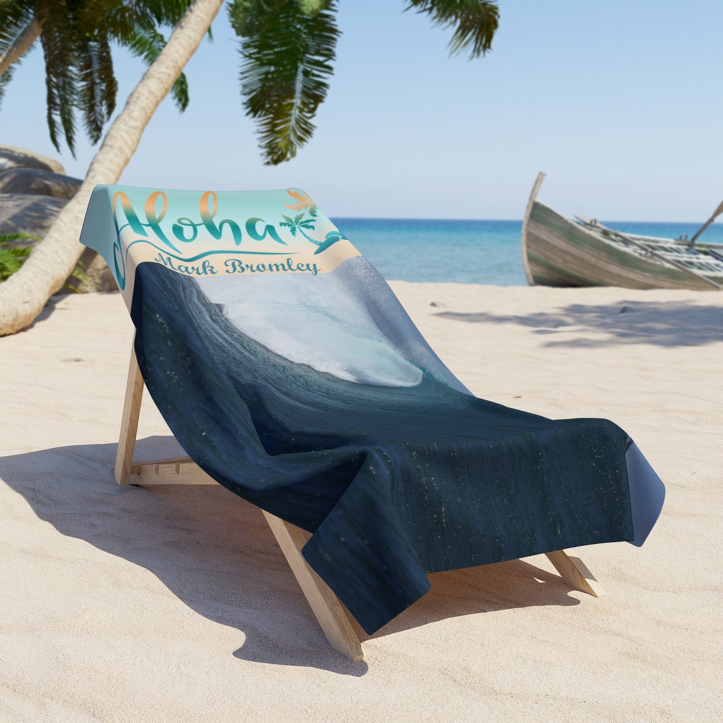 Beach, Bath & Pool Towel - Wave (MB version)