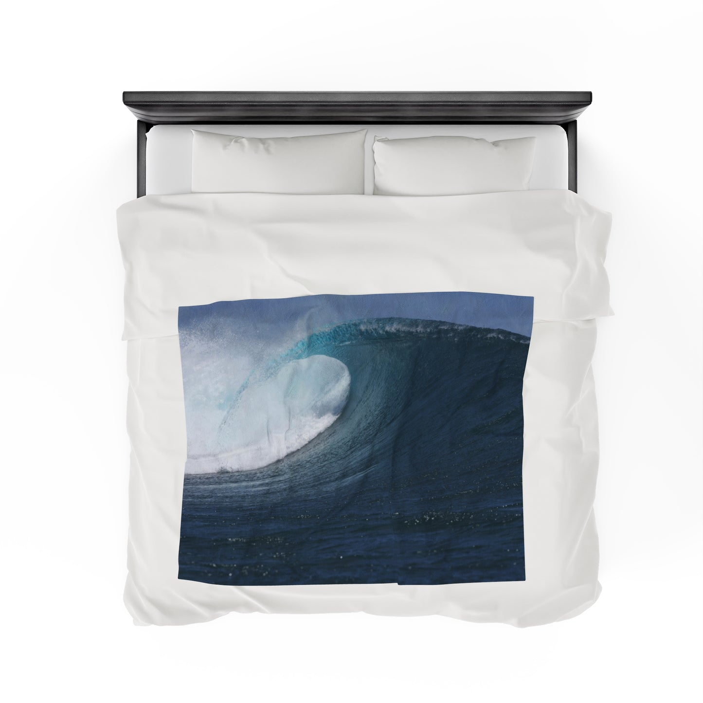 Blanket Velveteen Plush - Wave