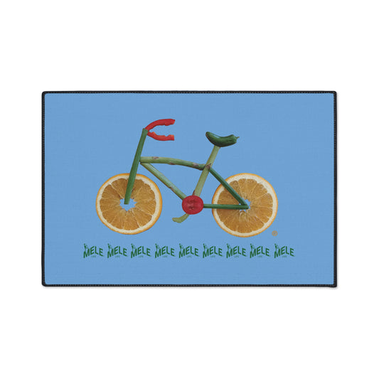 Floor Mat - Veggie Bike (blue)